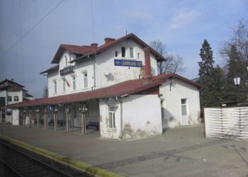 Doi bărbați au aruncat cu pietre în geamurile unei clădiri aflate în patrimoniul Gării CFR Câmpulung Est de supărare că au fost coborâți din tren pentru că nu aveau bilete