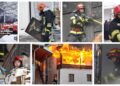 VIDEO Incendiu puternic la Mănăstirea Sihăstria Putnei. Au ars bunuri și obiecte bisericești. Pompierii militari au intervenit cu opt autospeciale de stingere