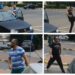 VIDEO Polițistul local și afaceristul care s-au scuipat și au încercat să se bată în sensul giratoriu de pe Mărășești au fost ”premiați” cu câte o amendă penală
