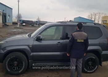 Autoturism căutat de autoritățile spaniole, oprit în PTF Siret. La volan se afla un ucrainean