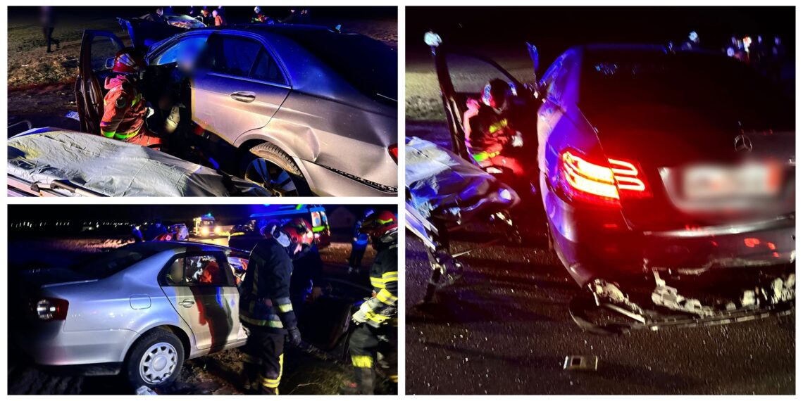 FOTO Accident grav între două mașini pe raza localității Slobozia Sucevei. O femeie a decedat în urma evenimentului rutier