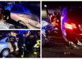 FOTO Accident grav între două mașini pe raza localității Slobozia Sucevei. O femeie a decedat în urma evenimentului rutier