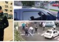 VIDEO „Iulius” Stratulat, scandalagiul plângăcios pe care tătal său a încercat să-l răzbune fugărind polițiști și ambulanțieri cu o sabie și un cuțit prin Fălticeni, a fost condamnat la peste 15 ani de închisoare. Tatăl acestuia a primit un an și trei luni de închisoare cu suspendare pentru circul făcut în public
