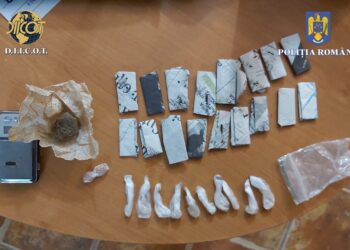 VIDEO Șase cetățeni străini au fost reținuți pentru că vindeau droguri la festivalul Sunwaves din Mamaia. Indivizii aveau pe stoc ecstasy, cocaina, metamfetamină, ketamină și alte droguri