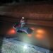 FOTO Un tânăr de 27 de ani a ”aterizat” cu mașina în râul Suceava, pe raza localității Bilca