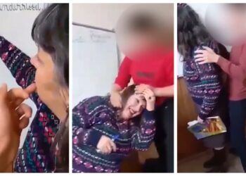 VIDEO Profesoară umilită în fața clasei de mai mulți elevi de gimnaziu, din Prahova. Elevii i-au ridicat fusta, au mimat scene sexuale și i-au fluturat degetul mijlociu pe la gură, în timp ce ea râdea
