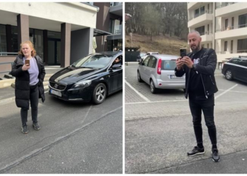 VIDEO Scandal pe o stradă din Cluj-Napoca, între un clujean spilcuit și doi suceveni. Individul ar fi circulat cu 20km/h, iar șoferul mașinii cu numere de Suceava și-a permis să-l depășească: ”Băi, fătălăule! (…) Poți să mă filmezi că mă doare fix în p**a”
