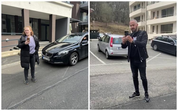 VIDEO Scandal pe o stradă din Cluj-Napoca, între un clujean spilcuit și doi suceveni. Individul ar fi circulat cu 20km/h, iar șoferul mașinii cu numere de Suceava și-a permis să-l depășească: ”Băi, fătălăule! (…) Poți să mă filmezi că mă doare fix în p**a”