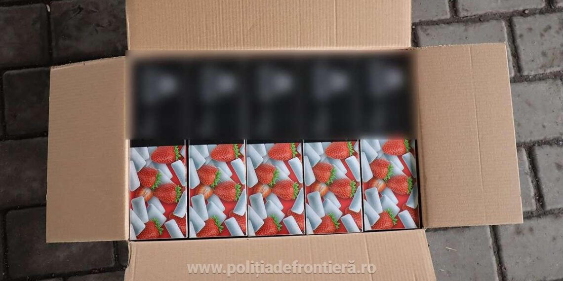 FOTO Dosar penal pentru un bărbat care a încercat să treacă frontiera cu 6 tone tutun de narghilea cu documente falsificate