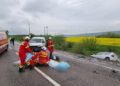 FOTO Accident rutier pe raza localității Pătrăuți. Un bărbat și-a pierdut viața și o altă persoană a fost transportată la spital