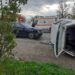 FOTO Accident rutier pe raza localității Bălcăuți, între trei autoturisme. 10 persoane au fost implicate în evenimentul rutier