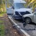 VIDEO Accident rutier între un autoturism și un microbuz care transporta copii, pe raza localității Sadova. 15 persoane au fost implicate în evenimentul rutier