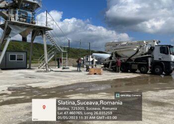 FOTO Amendă de 40.000 de lei la o balastieră din Slatina, care își desfășoară activitatea fără autorizație de mediu