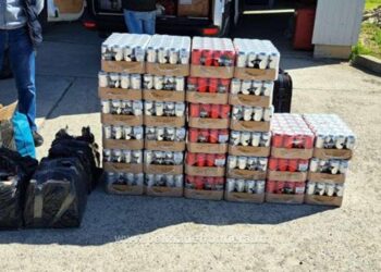 FOTO Un ucrainean a încercat să introducă în România, prin PTF Siret, freon și alcool fără documente