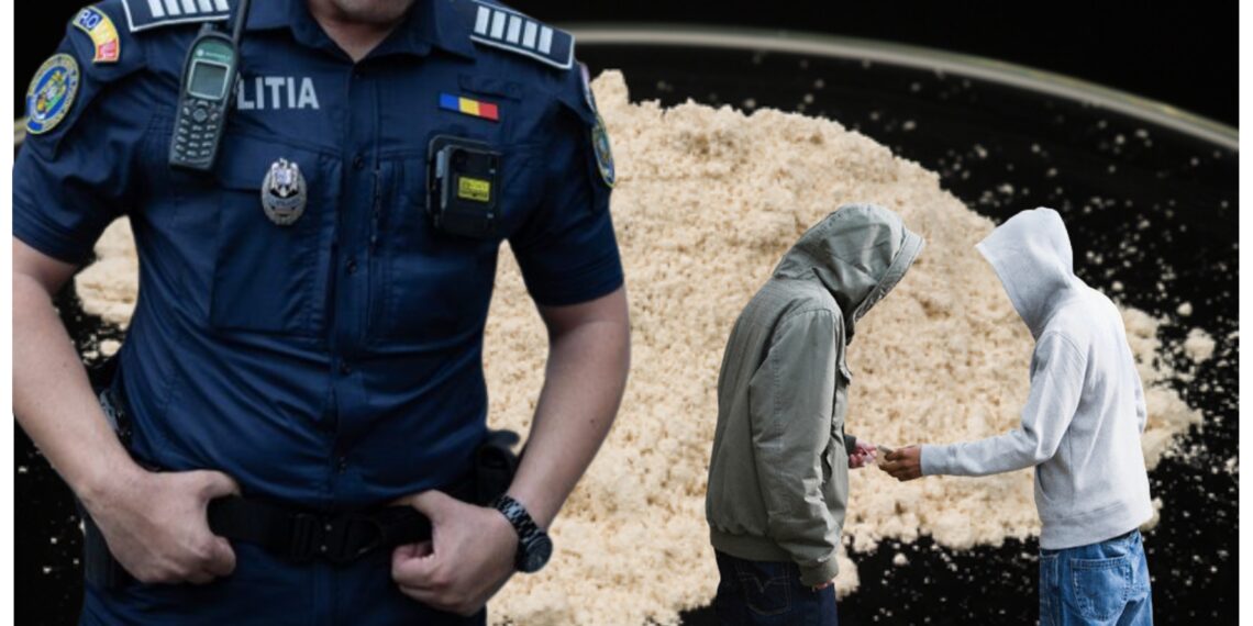 Un ofițer de poliție a fost arestat preventiv, într-un dosar de trafic de heroină. Omul legii făcea ciubucuri sprijinind o grupare de traficanți de droguri