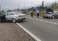 FOTO Accident rutier pe raza localității Capu Codrului. O femeie și copilul ei au fost transportați la spital