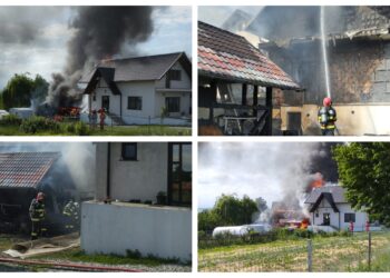 FOTO Incendiu la o gospodărie din satul Sfântu Ilie, din Șcheia. O persoană a suferit arsuri la nivelul mâinilor