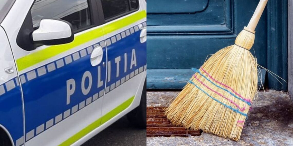 Un sucevean cherchelit s-a înarmat cu un șlap și o coadă de mătură și i-a aplicat soției o corecție fizică, înaintea amiezii. Femeia a sunat la 112 și a cerut ajutorul polițiștilor