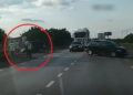 VIDEO Un șofer cu 1,42 mg/l alcool pur în aerul expirat a provocat un accident rutier pe drumul ce leagă Suceava de Cumpărătura. Bărbatul s-a izbit cu autoutilitara în mașina din fața sa