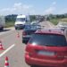 FOTO Accident rutier pe raza localității Dărmănești. O femeie a fost transportată la spital