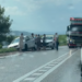 FOTO Accident rutier cu trei autovehicule implicate, pe raza localității Pătrăuți. Un ucrainean grăbit s-a izbit cu TIR-ul în mașina care circula în fața sa