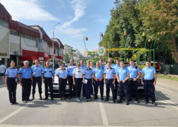 FOTO Acțiune de prevenire în sistem integrat, desfășurată de polițiști de Zilele Municipiului Rădăuți