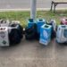FOTO 14 butelii cu freon, în valoare de peste 4.000 lei, depistate în PTF Siret