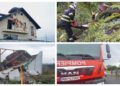 VIDEO Furtuna ce a năpustit peste județul Suceava a provocat distrugeri în mai multe localități. Pompierii militari au intervenit la 30 de solicitări pentru îndepărtarea efectelor negative ale acesteia