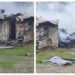 FOTO Incendiu puternic la o gospodărie din Breaza. O femeie de 69 de ani a suferit un atac de panică