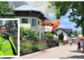 FOTO Un polițist câmpulungean, aflat în timpul liber, a salvat viața unui adolescent, în vârstă de 15 ani, blocat într-o casă cuprinsă de flăcări