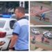 VIDEO Un ieșean fără permis de conducere a fost ”trădat” de Merțanul pe care îl conducea prin Suceava. Mașina s-a stricat în intersecția din fața Primăriei Suceava și nu s-a mai dat urnită de la semafor
