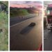 FOTO Doi bărbați din Dărmănești și-au găsit sfârșitul pe o motocicletă, la primele ore ale dimineții. Aceștia au pătruns pe contrasens și s-au izbit frontal într-un camion condus de un ucrainean