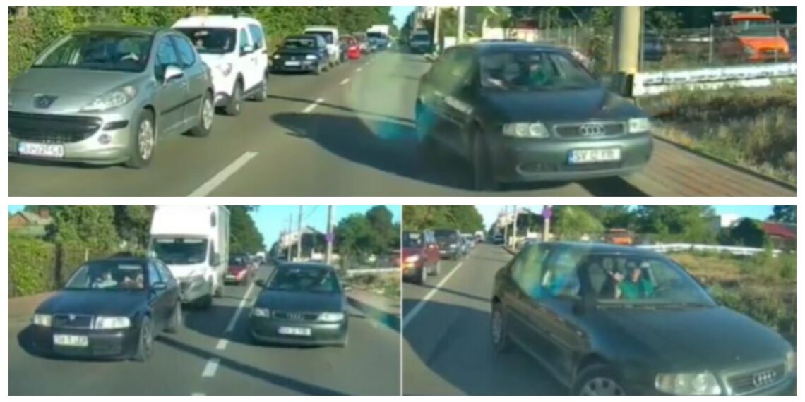 VIDEO Polițiștii l-au lăsat pieton pentru 60 de zile pe un sucevean fudul, care a depășit o coloană de mașini, pe linie continuă. Oamenii legii s-au autosesizat după ce individul a fost făcut de râs pe Facebook