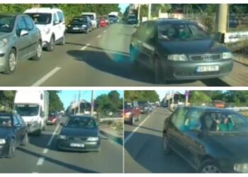VIDEO Polițiștii l-au lăsat pieton pentru 60 de zile pe un sucevean fudul, care a depășit o coloană de mașini, pe linie continuă. Oamenii legii s-au autosesizat după ce individul a fost făcut de râs pe Facebook