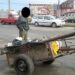 Thermonet, prădată de un sucevean. Bărbatul a fost identificat în zona Carrefour, trăgând după el un cărucior încărcat cu circa 50 de kg de fier vechi