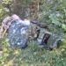 FOTO O mașină s-a răsturnat în afara părții carosabile, pe raza localității Lupcina. O femeie și doi copii au fost transportați la spital