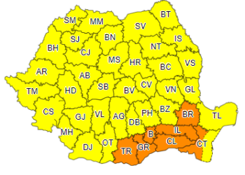 Județul Suceava se află sub cod galben de caniculă, în următoarele două zile