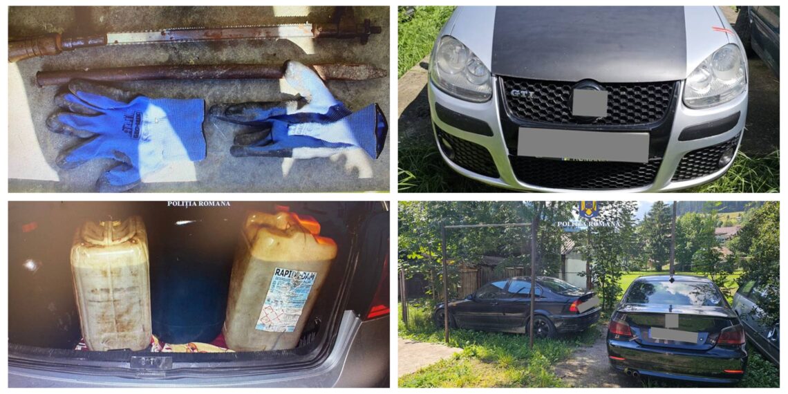 Cinci hoți din Frasin, care vara aceasta au furat catalizatoare și combustibil din mai multe mașini, vor da socoteală pentru faptele lor. Polițiștii i-au prins