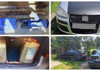 Cinci hoți din Frasin, care vara aceasta au furat catalizatoare și combustibil din mai multe mașini, vor da socoteală pentru faptele lor. Polițiștii i-au prins