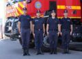 FOTO Patru pompieri militari suceveni au plecat spre Grecia. Aceștia vor ajuta la stingerea incendiilor din Republica Elenă