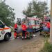 FOTO Grav accident rutier, la ieșire din Suceava spre Adâncata. Cadrele medicale și paramedicii resuscitează două persoane