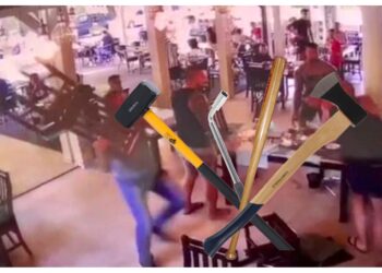 Șapte sălbatici care s-au bătut cu sete pe terasa unui restaurant din Rădăuți au scăpat basma curată. Indivizii nu-s pedepsiți nici pentru că au fluturat un topor, o bâtă de baseball, o cheie metalică și un baros în public