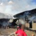 VIDEO Incendiu la o gospodărie din Solca, din cauza unui cablu defect