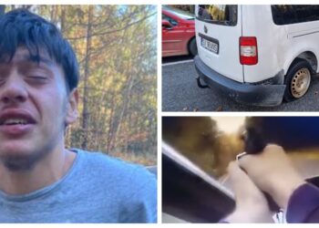 VIDEO Tânărul beat și fără permis, care a furat o mașină și s-a întrecut cu polițiștii prin comuna Sucevița, a fost reținut pentru 24 de ore