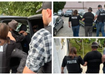 FOTO Un cioban din Șerbăuți a ajuns în Arestul IPJ Suceava, după ce a bătut cu sălbăticie un câine legat