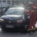 FOTO Accident rutier în municipiul Suceava, zona Brădet. O persoană a fost rănită