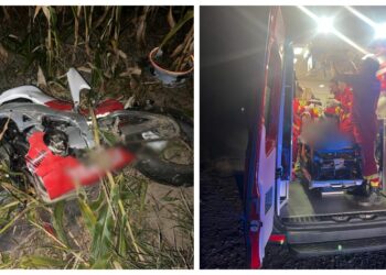 VIDEO Detalii despre tragedia de la Dumbrăveni, în care au fost implicați doi tineri botoșăneni. Tânărul decedat nu are permis de conducere, iar motocicleta era neînmatriculată, fără RCA și cu ITP-ul expirat