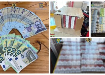FOTO Polițiștii suceveni au efectuat 26 de percheziții domiciliare, într-un dosar de contrabandă de țigări. Au fost confiscate peste 25.000 de pachete cu țigări de contrabandă