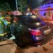 FOTO Un BMW s-a oprit în peretele unei locuințe din Rădăuți. O copilă de 14 ani a fost găsită încarcerată între fiarele contorsionate ale mașinii