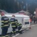 FOTO Accident rutier între un microbuz și un camion, pe raza localității Valea Putnei. A fost activat Planul Roșu de Intervenție